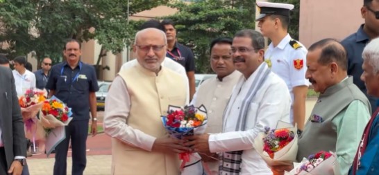 Vice President C.P. Radhakrishnan Confers Degrees on 263 Graduates at NISER's 15th Convocation